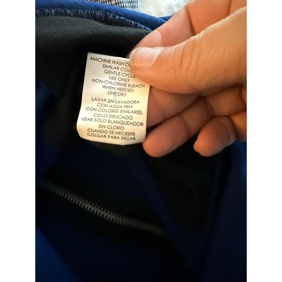 Blue and Black Dress By Speechless Size Medium - Picture 6 of 7